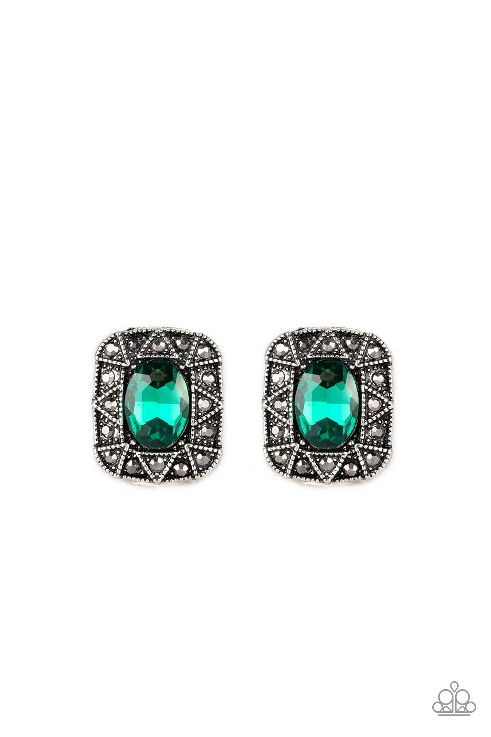Young Money Green Earrings - A Diva Mentality 