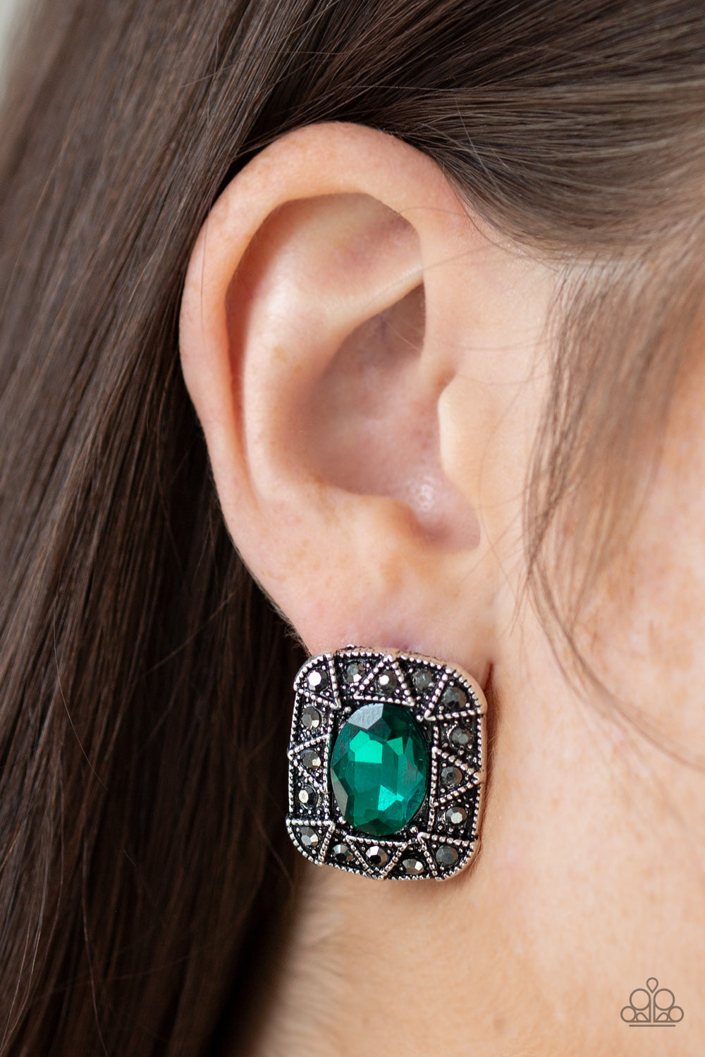 Young Money Green Earrings - A Diva Mentality 