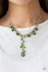 Crystal Couture Green Paparazzi Necklace