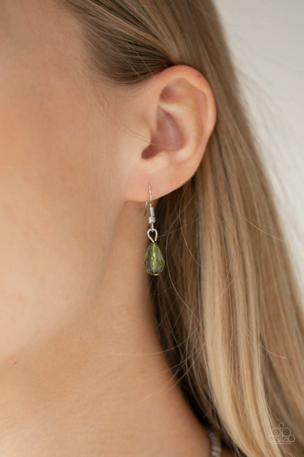 Crystal Couture Green Paparazzi Necklace