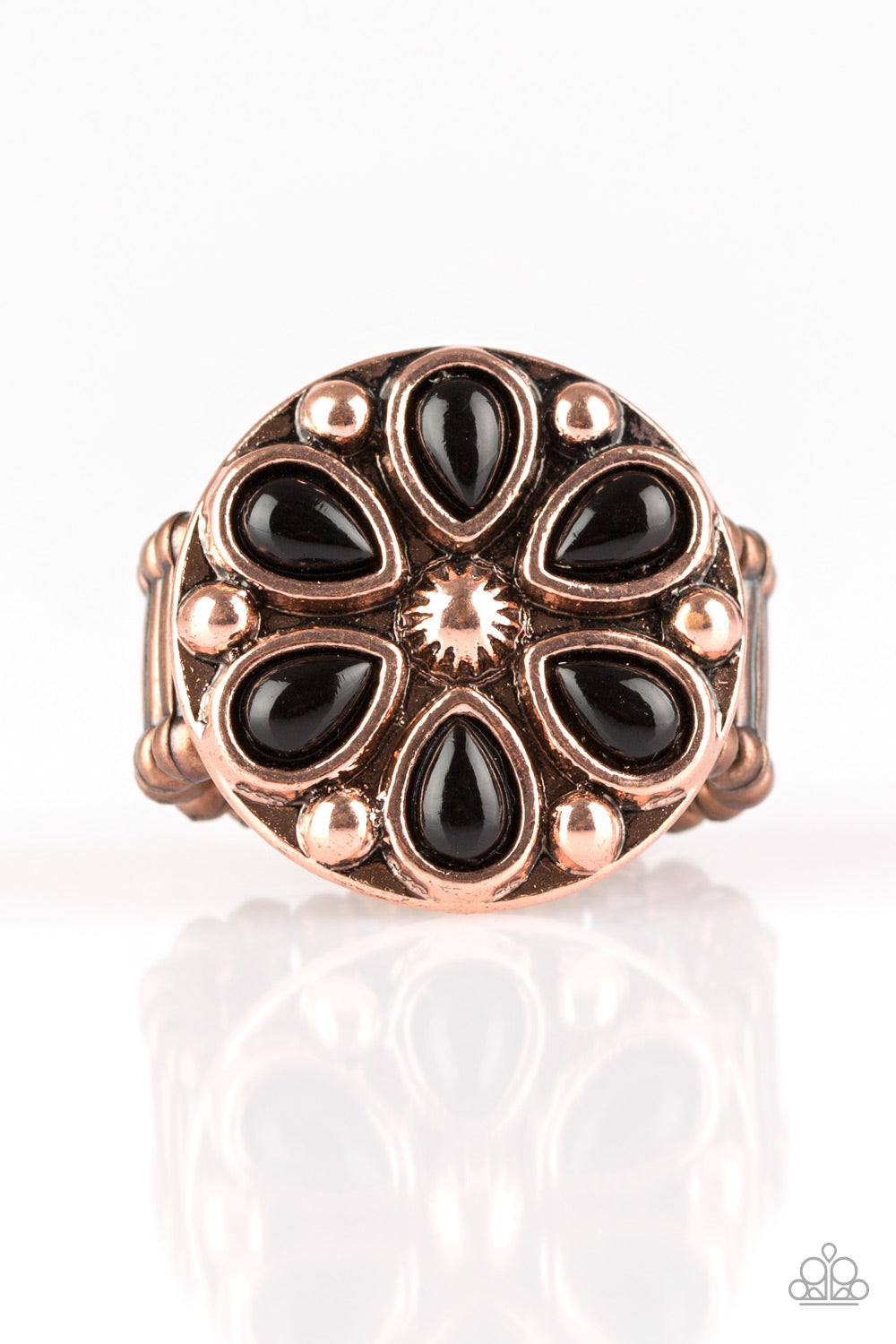 Color Me Calla Lily - Copper Ring - A Diva Mentality 