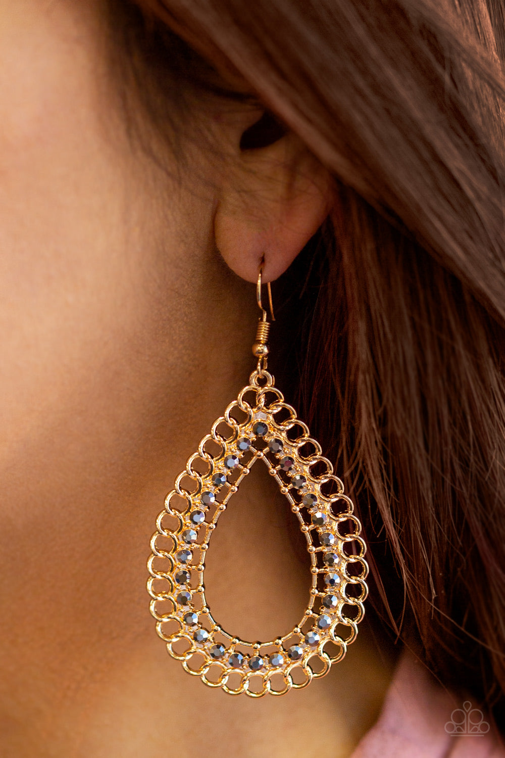 Mechanical Marvel Gold Earrings - A Diva Mentality 