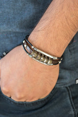 Urban Backpacker Men's Paparazzi Leather Bracelet