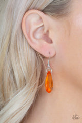 Irresistible Iridescence Orange Paparazzi Necklace
