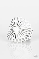 Wildflower Garden - White Bracelet - A Diva Mentality 