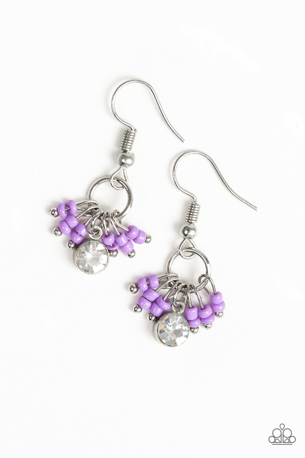 Twinkling Trinkets - Purple Earrings - A Diva Mentality 
