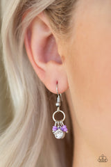 Twinkling Trinkets - Purple Earrings - A Diva Mentality 