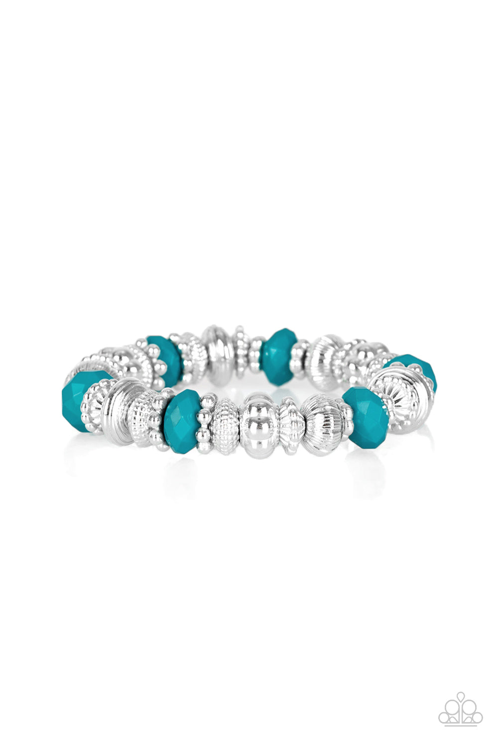 Live Life To The COLOR-fullest - Blue Bracelet - A Diva Mentality 