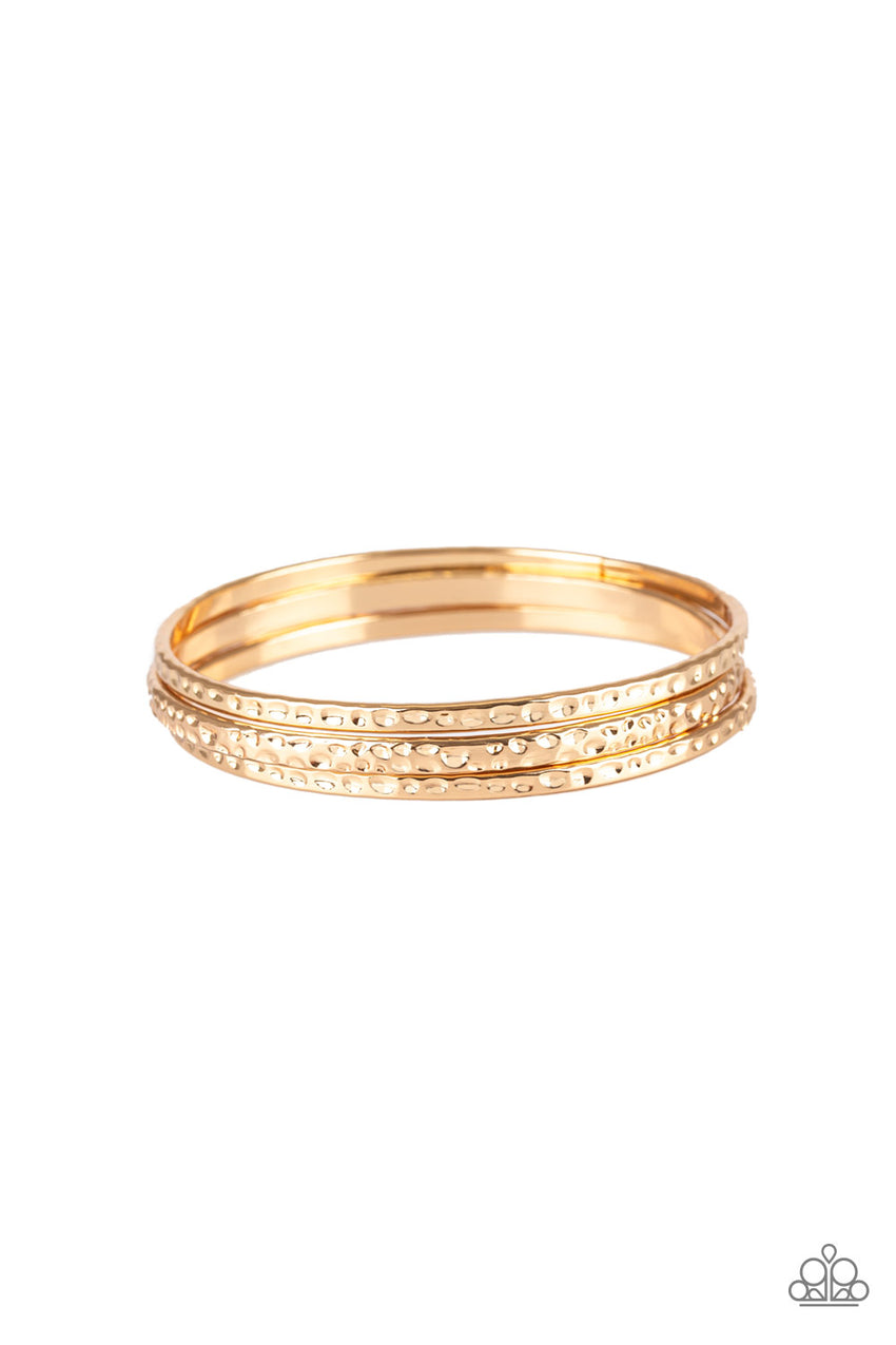 Casually Couture Women's Gold Bangles - A Diva Mentality 