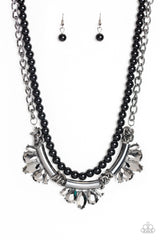 Bow Before The Queen - Black Necklace - A Diva Mentality 