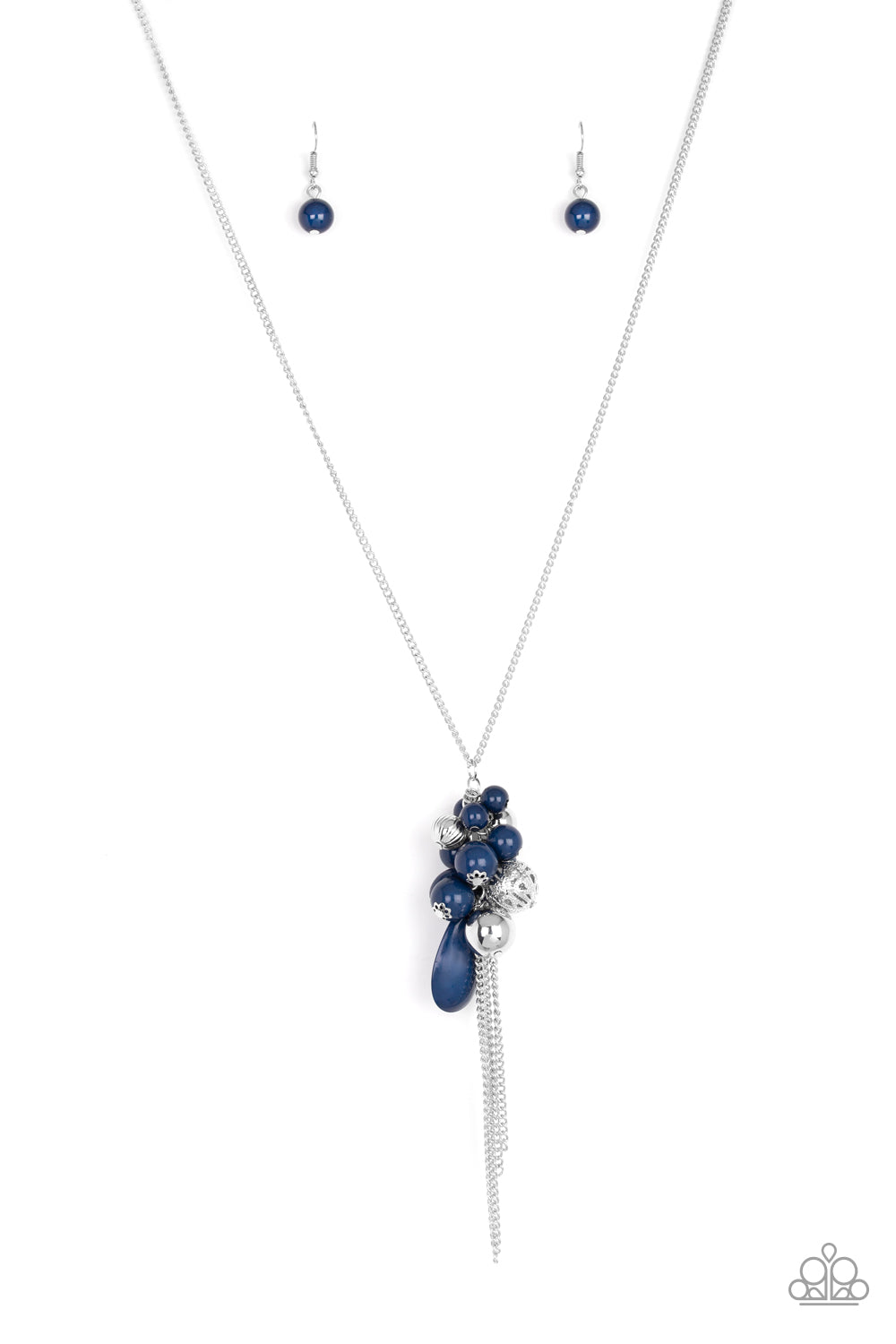 Its A Celebration - Blue Necklace Set - A Diva Mentality 