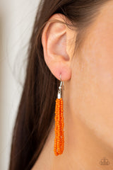 Right As RAINFOREST Orange Paparazzi Necklace