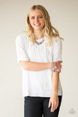 SEA In A New Light - Purple Bracelet - A Diva Mentality 