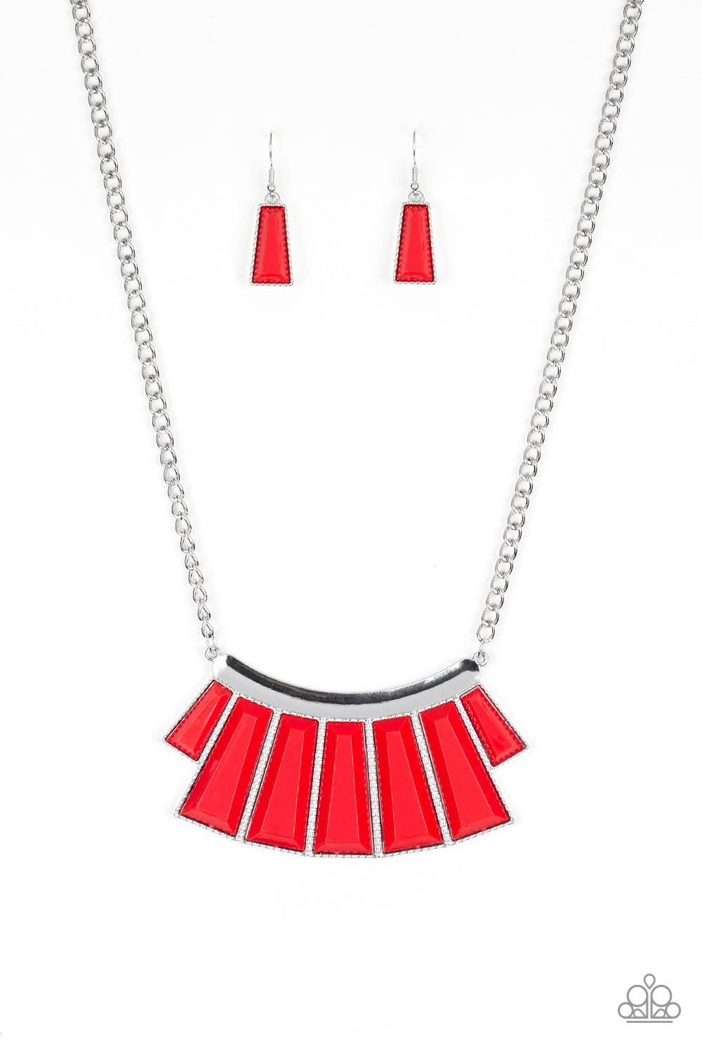 Glamour Goddess - Red Necklace - A Diva Mentality 