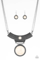 Lasting EMPRESS-ions - White Necklace - A Diva Mentality 