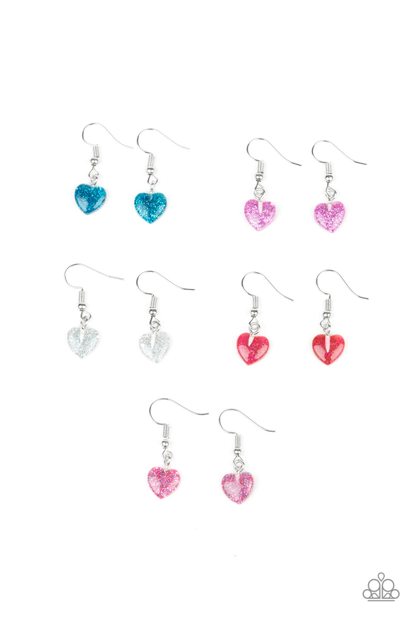 Starlet Shimmer Heart Earrings