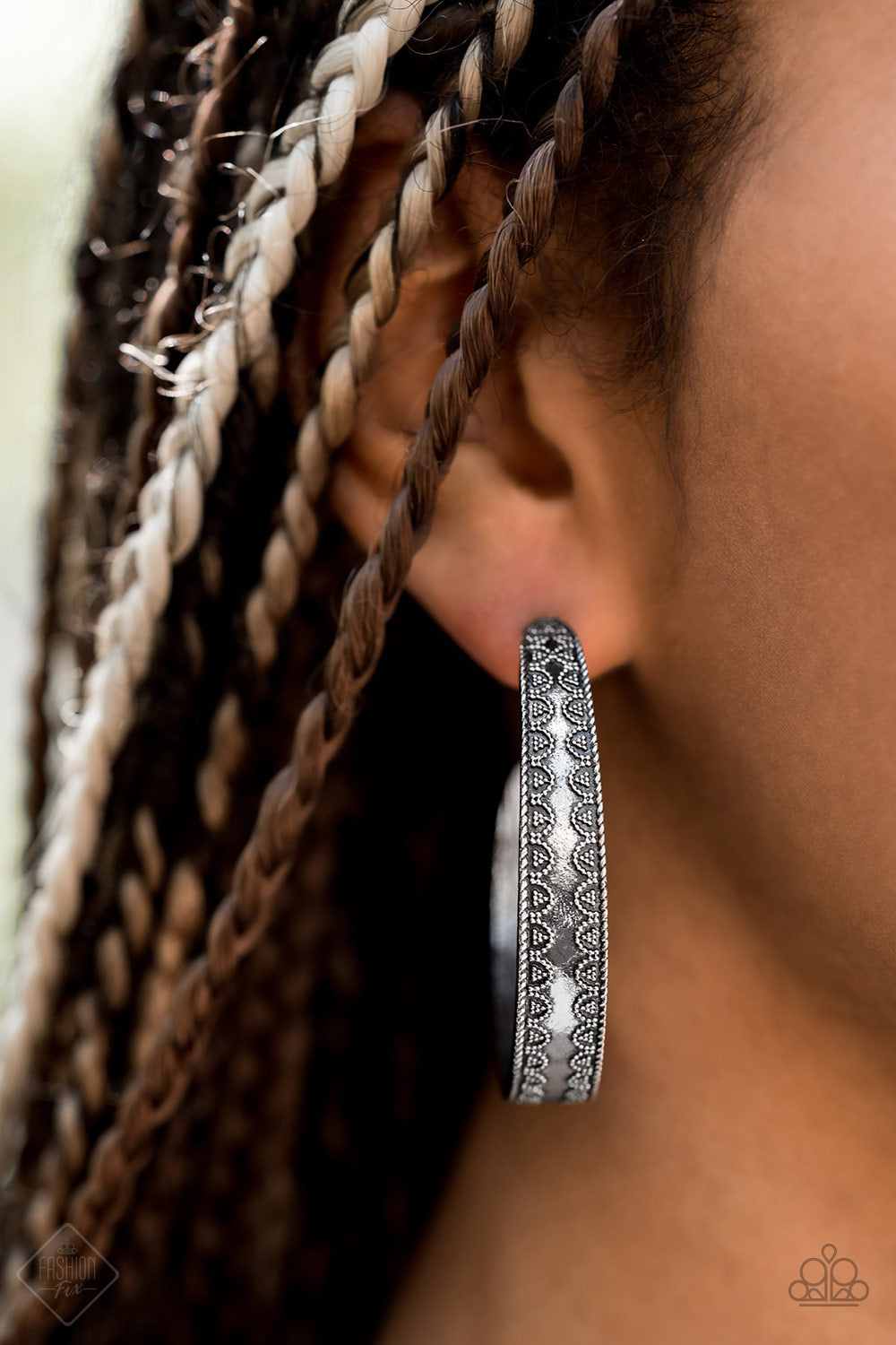 Textured Treasure Hoop Earrings - A Diva Mentality 