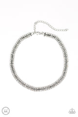 Full Of Hot HEIR  White Paparazzi Choker