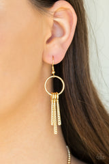 Metallic Mane Gold Paparazzi Necklace