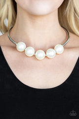 Welcome To Wall Street Paparazzi Pearl Necklace