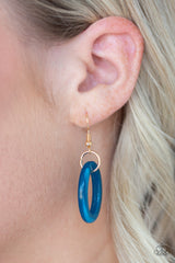 I Have A HAUTE Date Blue Necklace - A Diva Mentality 