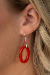Turn Up The Heat Orange Necklace - A Diva Mentality 