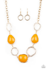 Haute Heirloom Orange Paparazzi Necklace