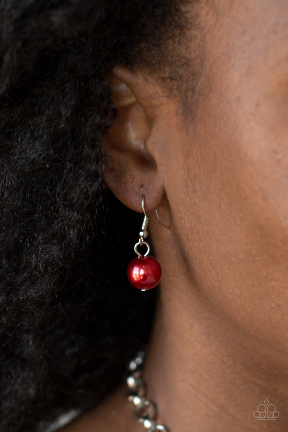 One-Way WALL STREET Red Necklace - A Diva Mentality 