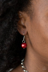 One-Way WALL STREET Red Necklace - A Diva Mentality 