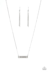 Love One Another Silver Paparazzi Necklace