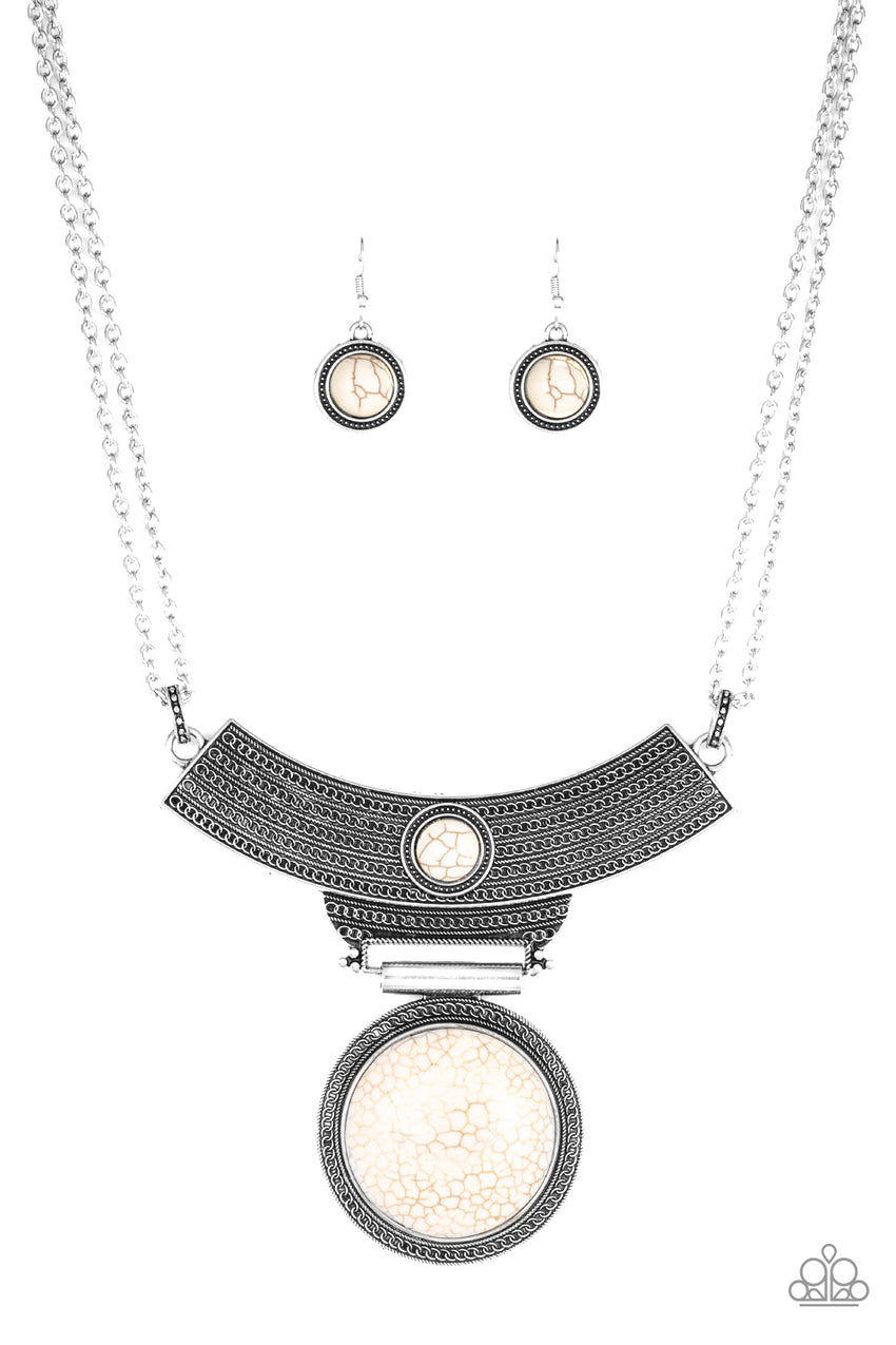 Lasting EMPRESS-ions White Necklace - A Diva Mentality 