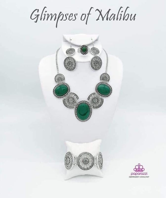 Glimpses of Malibu Trend Blend September Fashion Jewelry Set - A Diva Mentality 