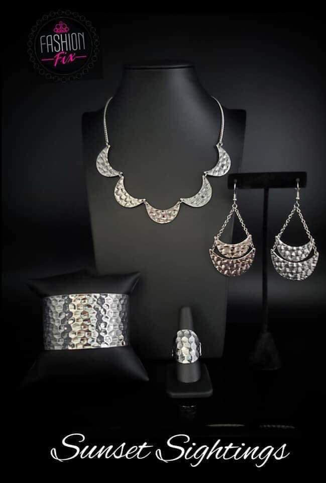 Sunset Sightings - Complete Trend Blend Fashion Jewelry Set - A Diva Mentality 
