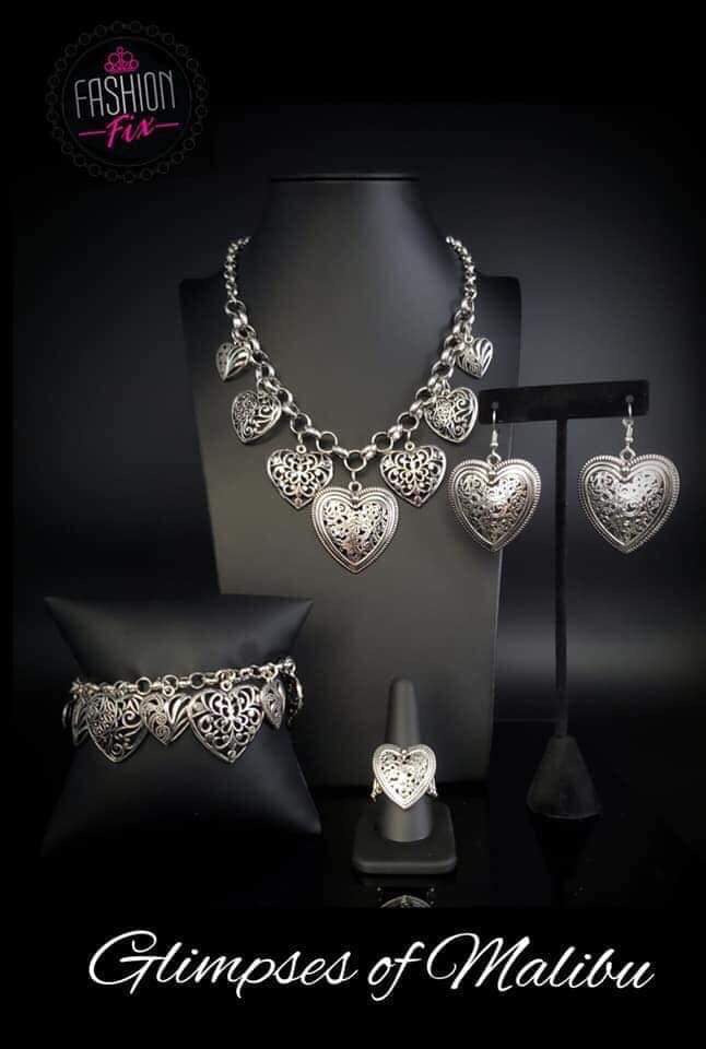 Glimpses of Malibu Trend Blend Fashion Jewelry Set - A Diva Mentality 