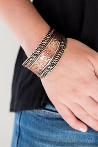 Adobe Adventure - Copper Studded Bracelet - Bracelet